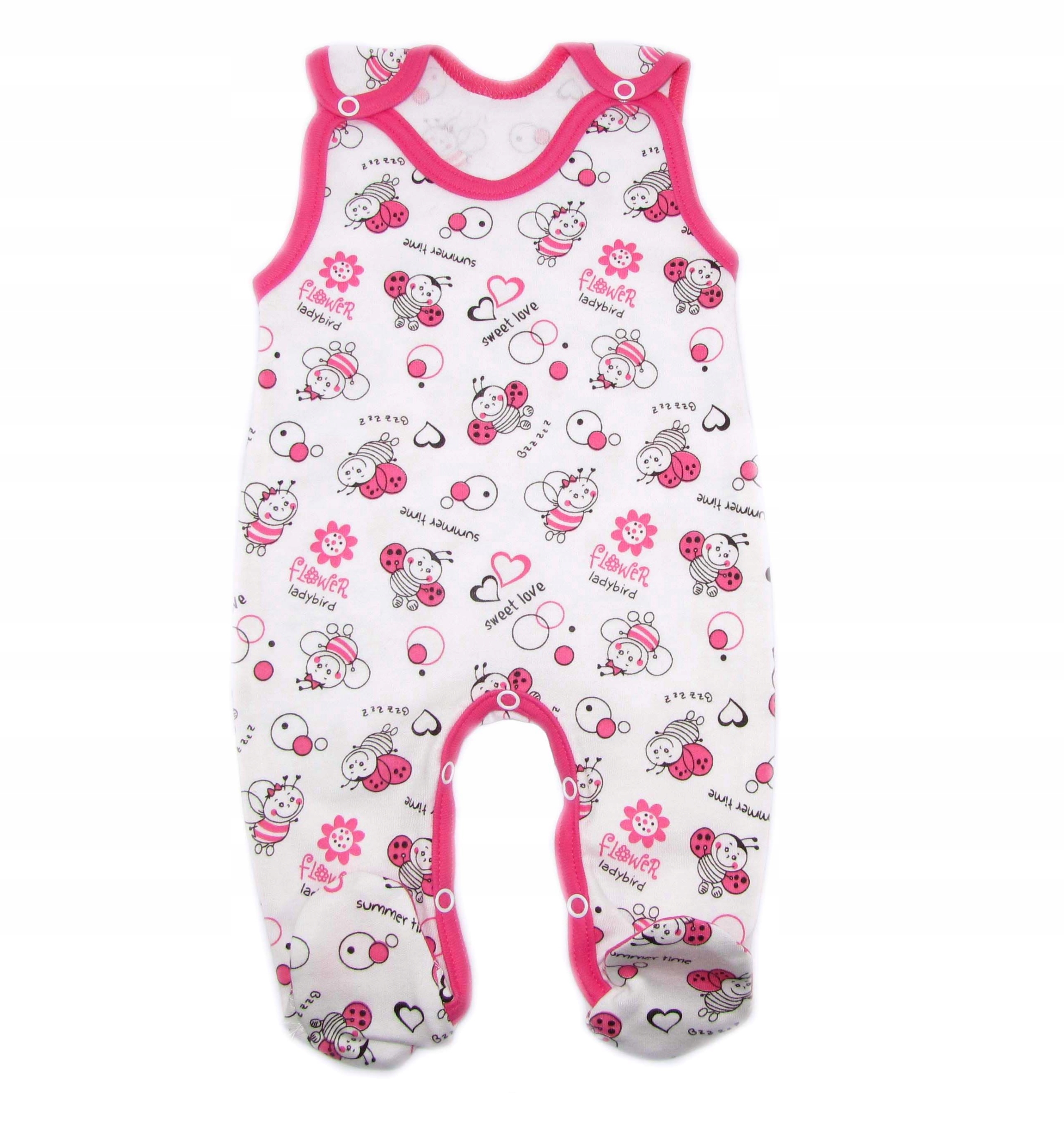 ŚPIOCHY NIEMOWLĘCE ŚPIOSZKI BAWEŁNIANE r.68 /3/ Marka kaia-baby