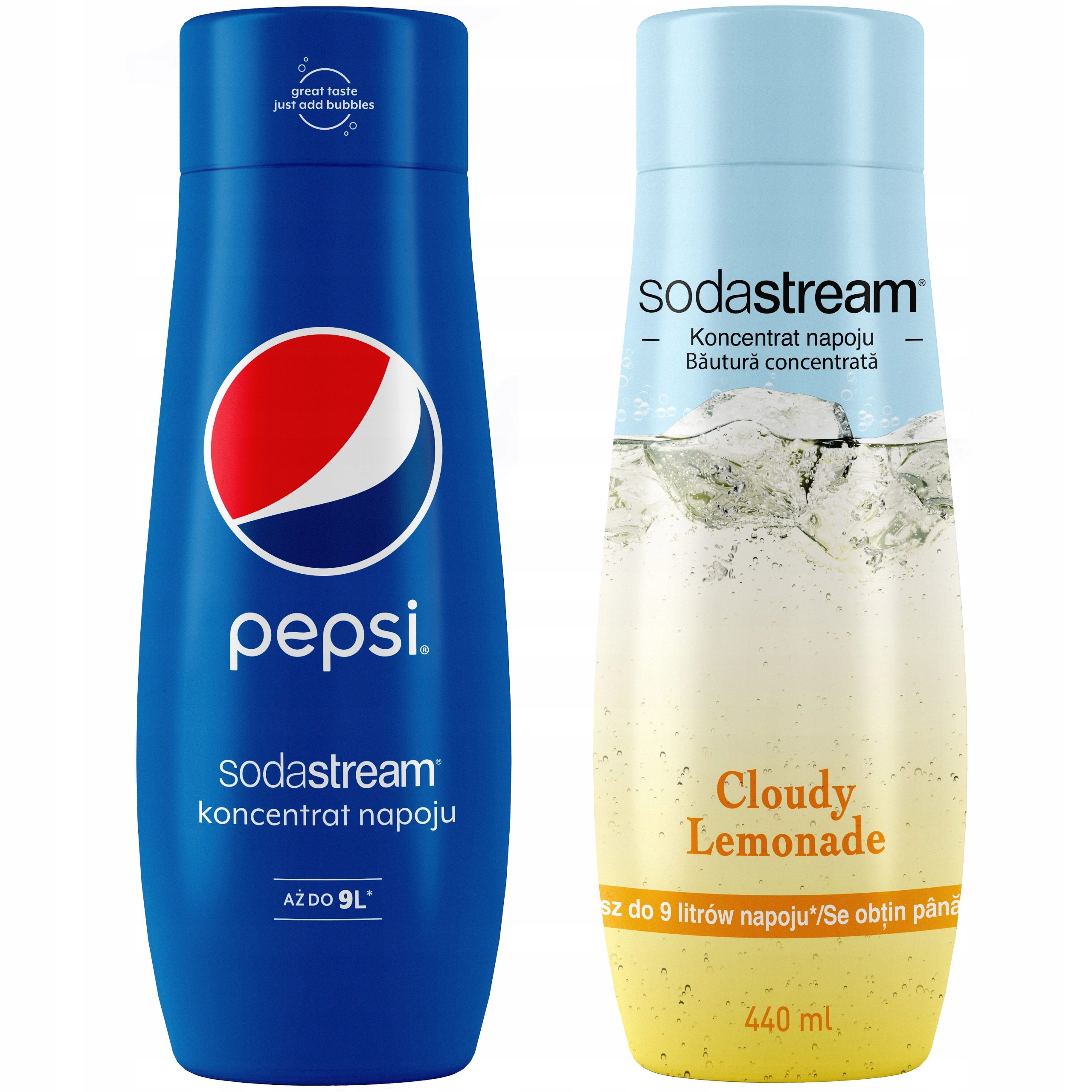 

Pepsi Lemoniada zestaw koncentratów SodaStream