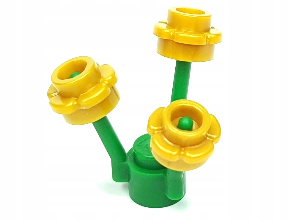 

Lego Kwiatek z łodygą 24866 złoty perłowy