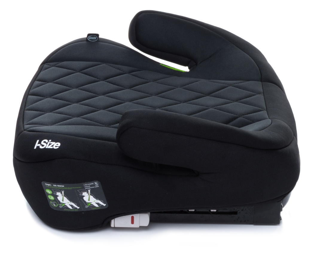 Fotelik samochodowy SIEDZISKO PODSTAWKA ISOFIX 125-150cm, czarny Szerokość produktu 40 cm
