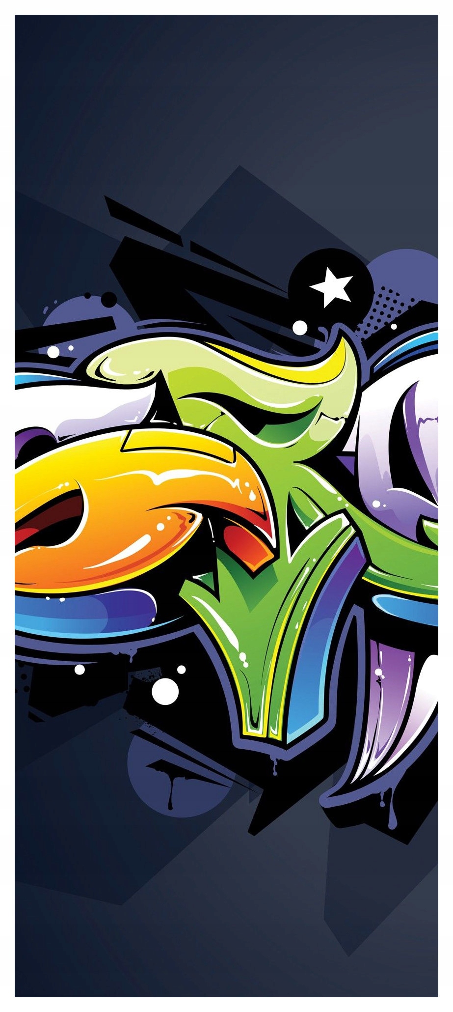 Samolepka Fototapeta Graffiti Loft Pop-Art do pokoje pro mládež 91x211