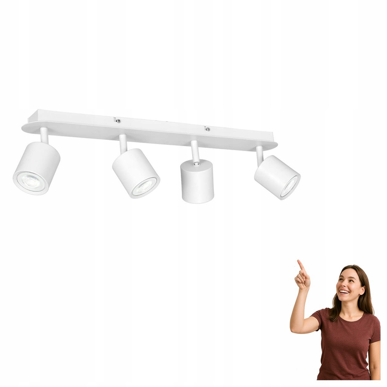 Čtyřnásobná spotová lampa Demia 1427 Luminex