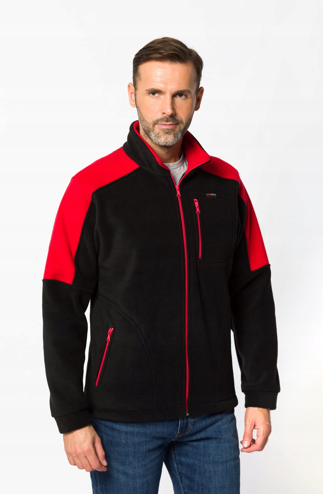 Bluza z Polaru POLAR niesamowicie CIEPŁY GRUBY M Zapięcie zamek