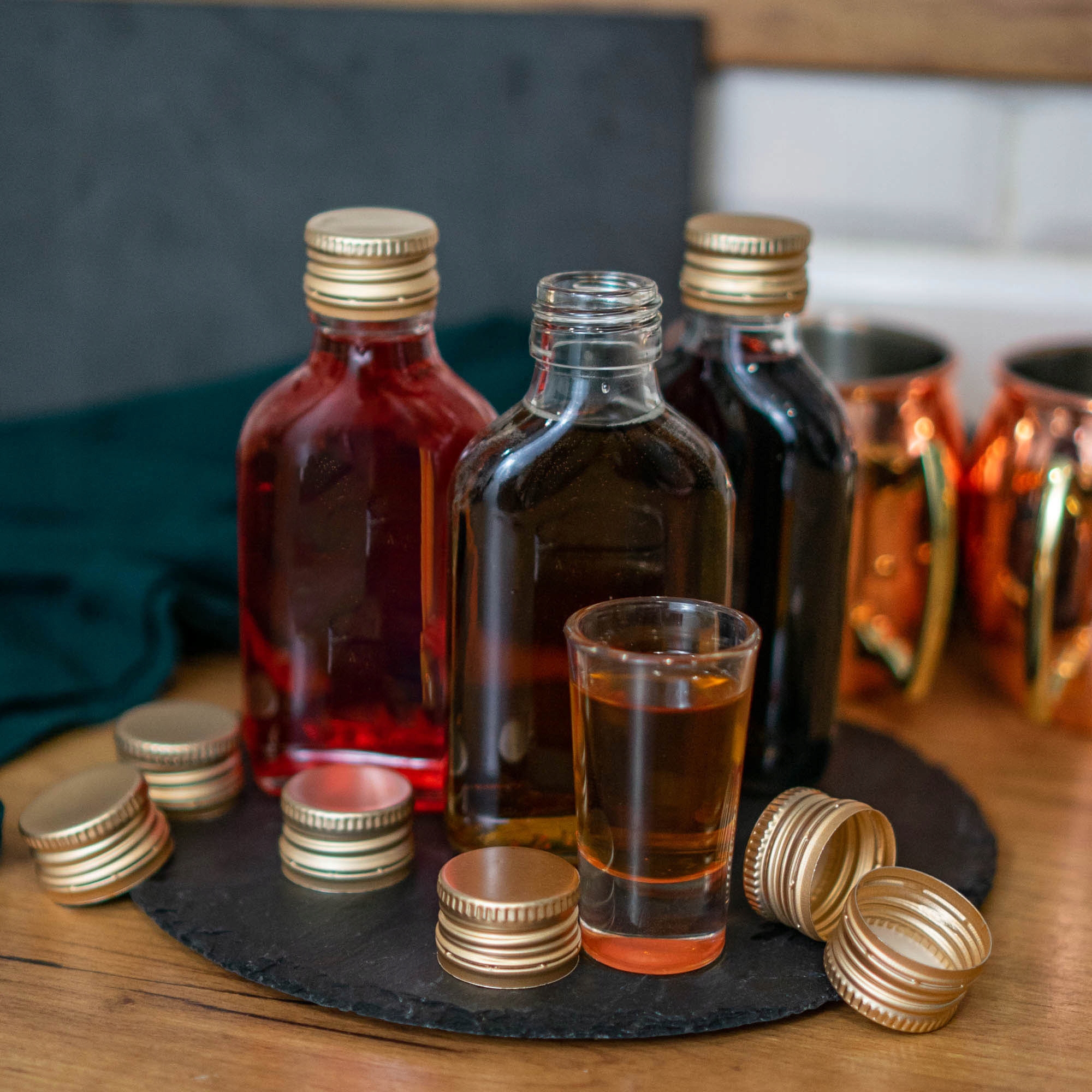 butelka piersiówka  200ml na wódkę 10szt. | 631410 — 11
