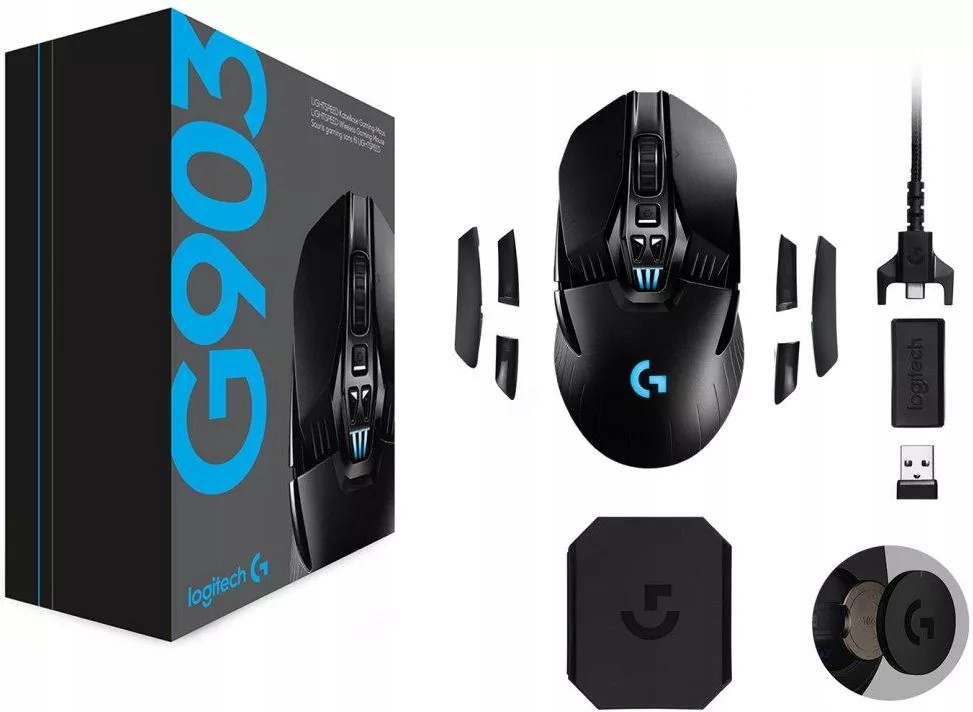 Mysz Logitech G903 LIGHTSPEED Wireless Gaming Mouse z