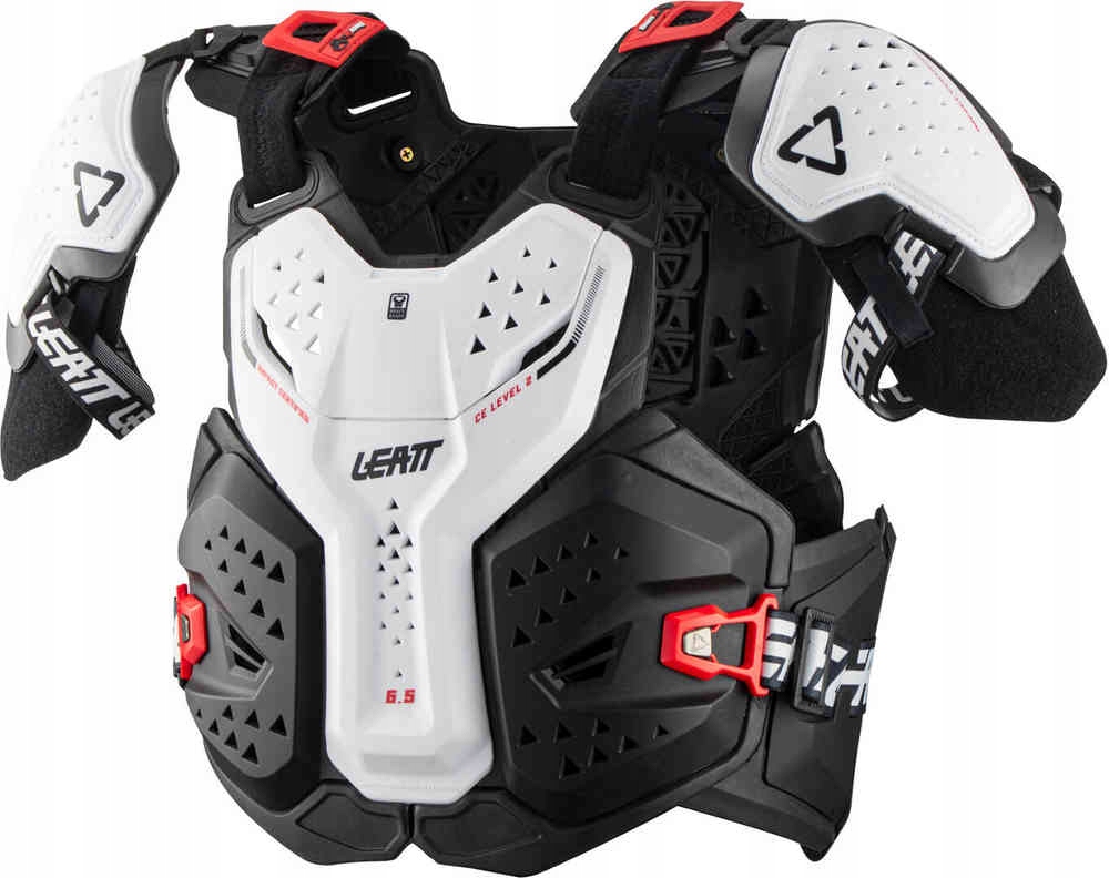Buzer LEATT Chest Protector 6.5 PRO white