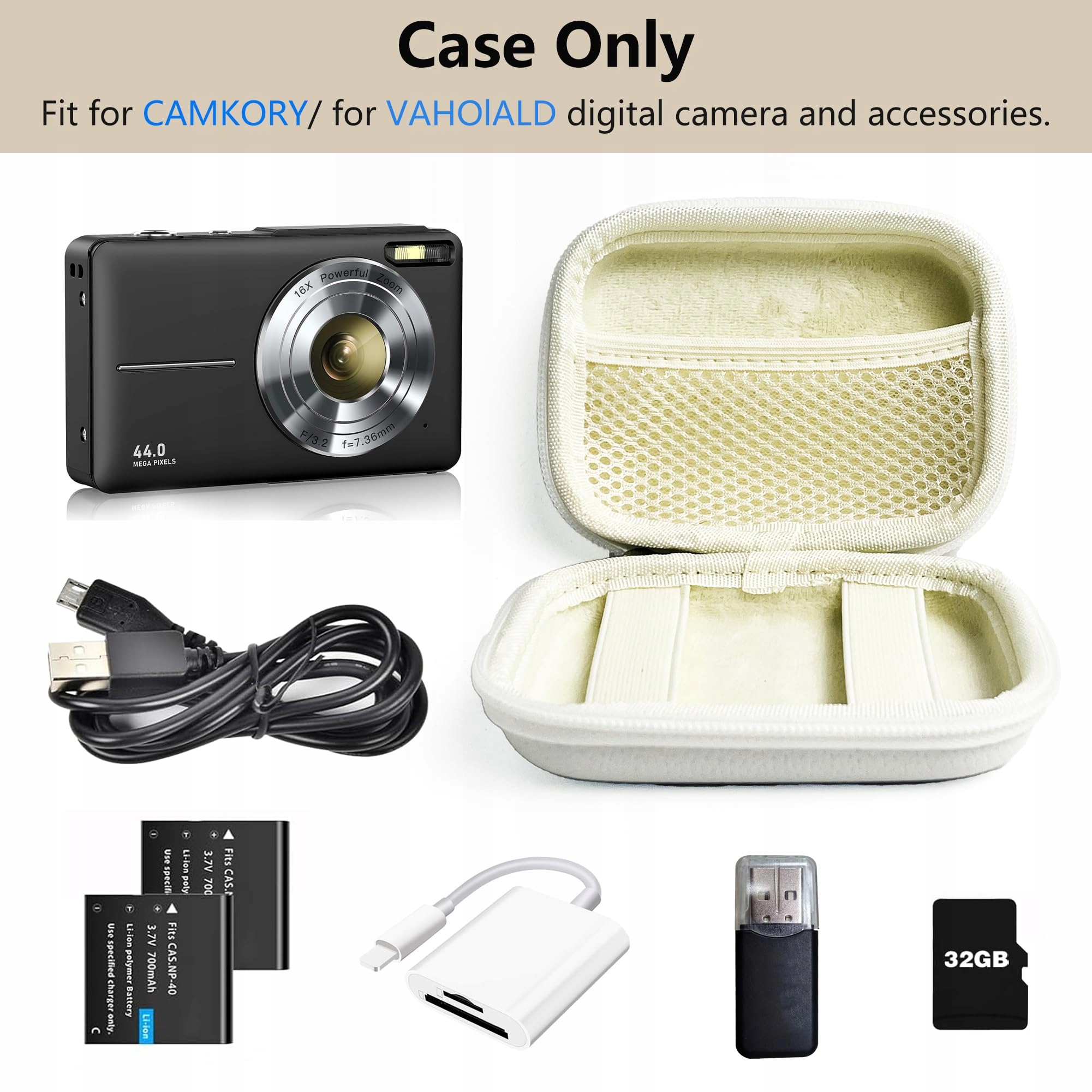 LINPR Torba Na Aparat Kompatybilna Z CAMKORY Kodak PIXPRO — miniatura 2