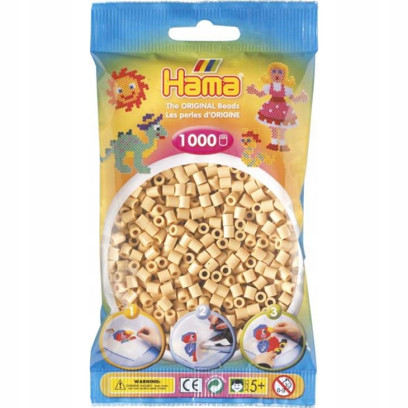 

207-27 Koraliki Do Prasowania Hama 1000 Beżowy