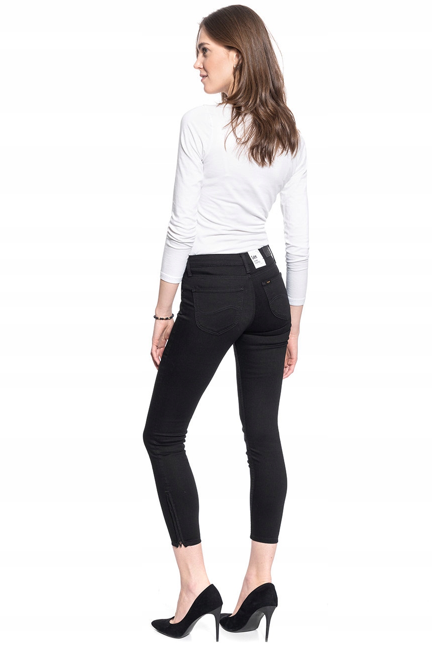 LEE SCARLETT DAMSKIE SPODNIE JEANSY RURKI W25 L31 Liczba kieszeni 5