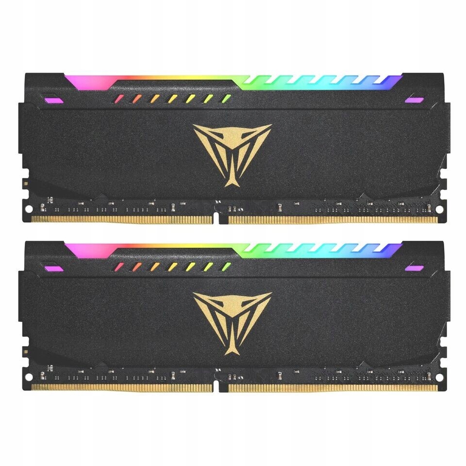 Patriot Viper/ DDR4/ 16GB/ 3600MHz/ CL20/ 2x8GB/ Rgb/ Black PVSR416G360C0K