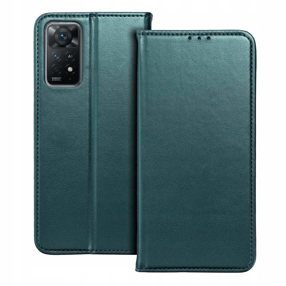 Etui Smart Magneto Do Xiaomi Redmi 14C Ciemnozielony
