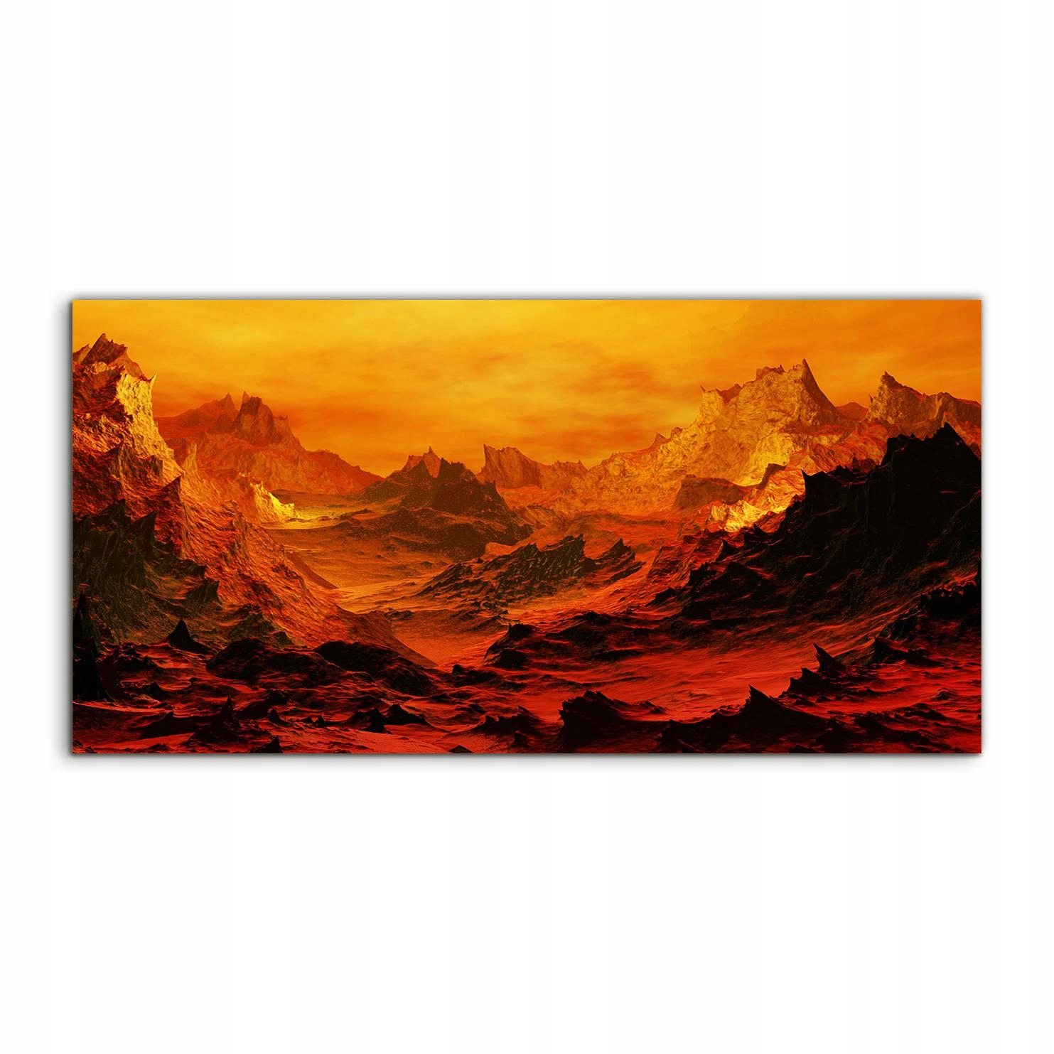 

Obraz 120x60 nowoczesny Wulkan Góry Ogień ścienny