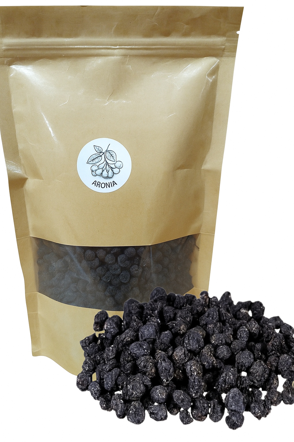 Aronia suszona całe owoce Naturalna herbata eko bez cukru 250g Podlasie