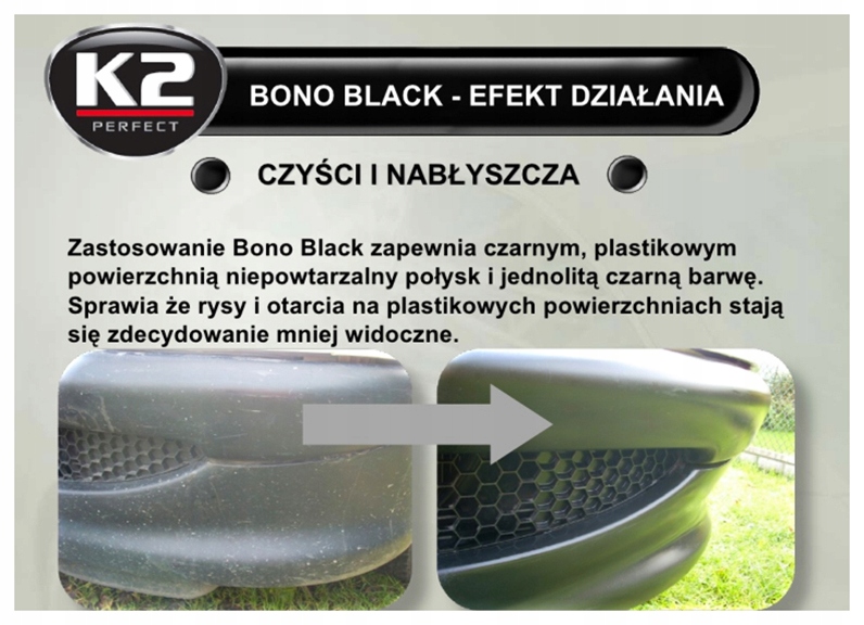 Z1T24 K2 BONO BLACK CZERNIDŁO DO GUMY I PLASTIKU 5 Numer katalogowy producenta inny