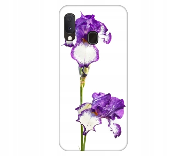 

Etui pokrowiec do Samsung Galaxy A20e Kwiat fiolet