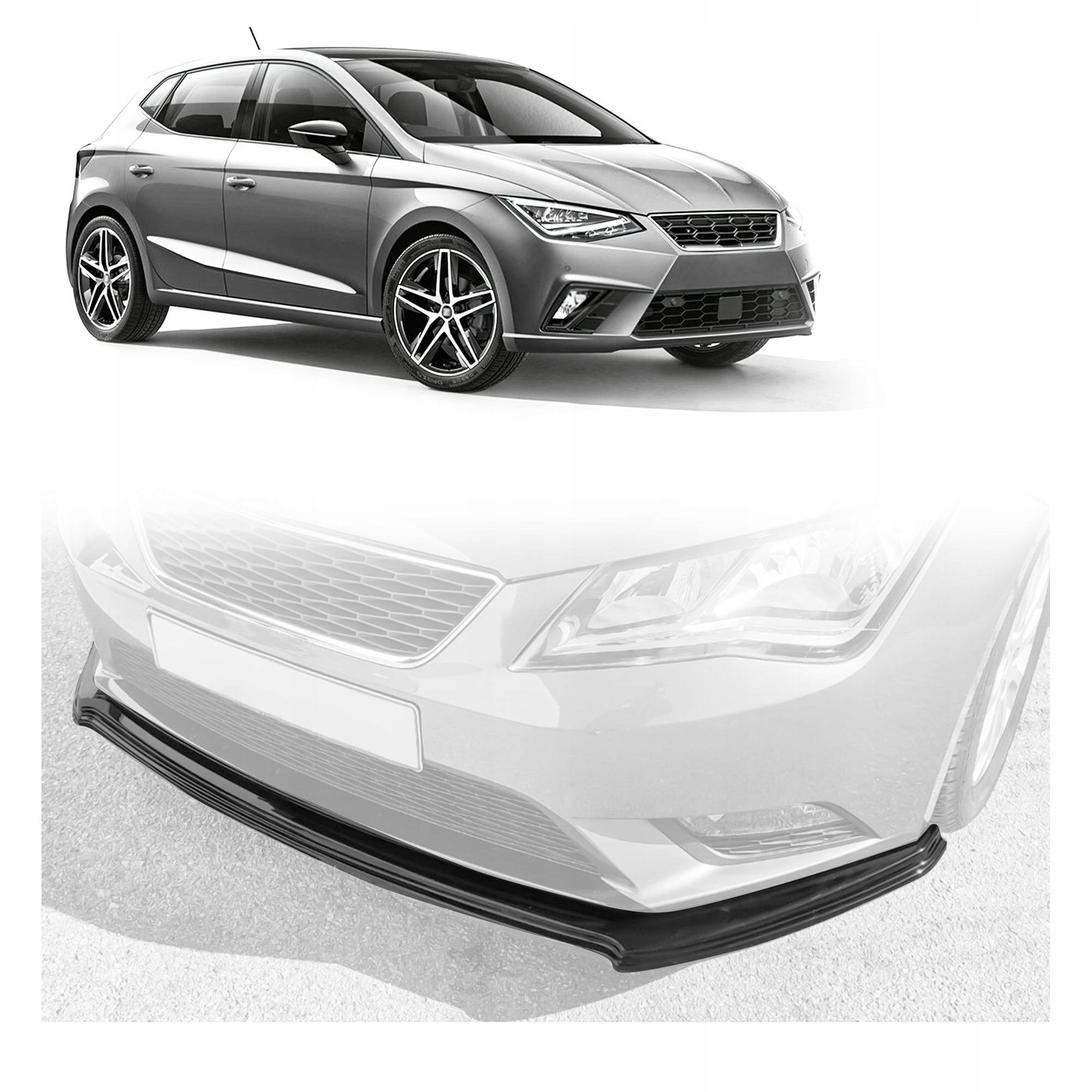 Nástavec předního nárazníku hokejový difuzér pro Seat Leon III 5F 2013-2016 Hb