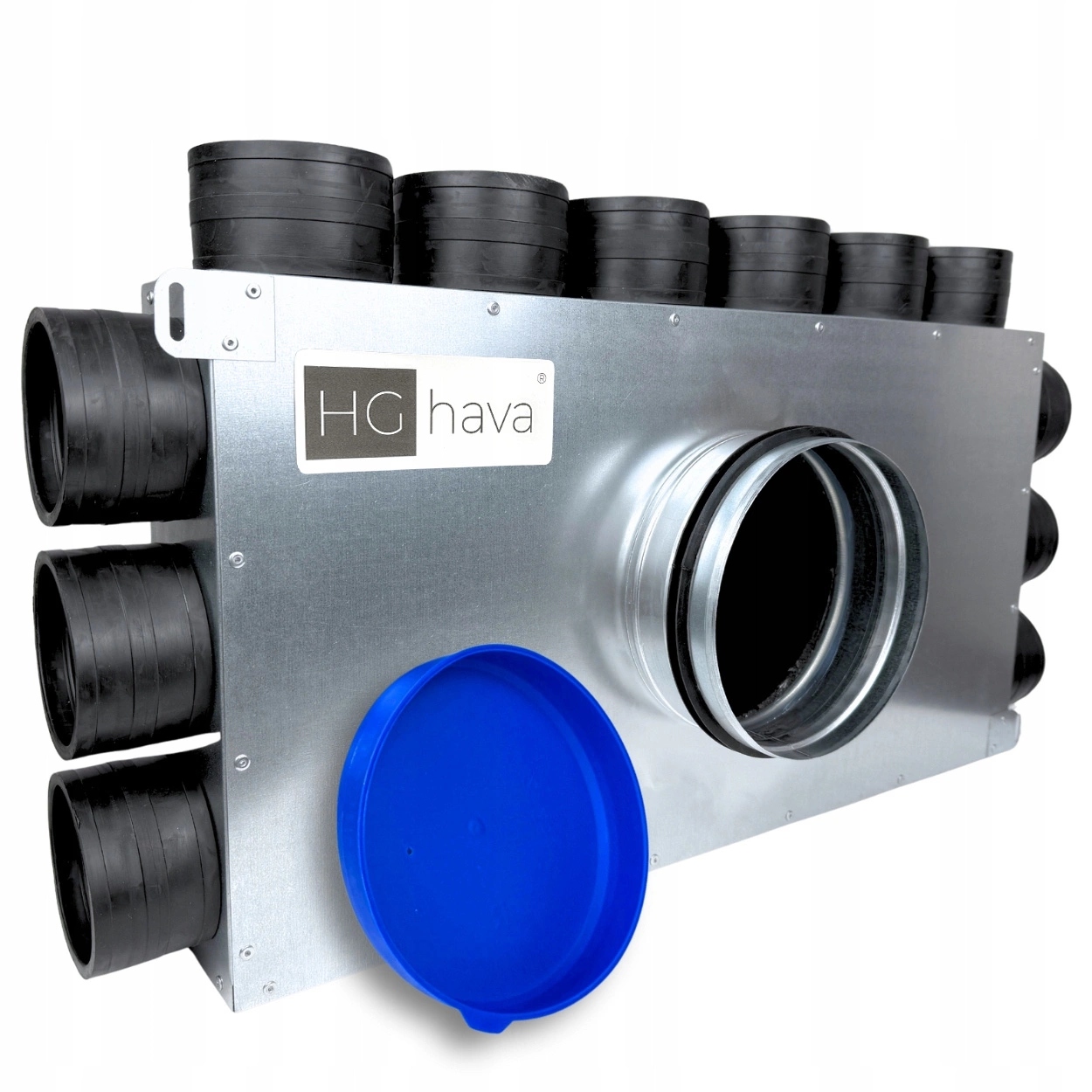 Rozvodná Skříň Rozdělovač Ventilace Fi 200 Pro 12XTRUBKU Fi 75