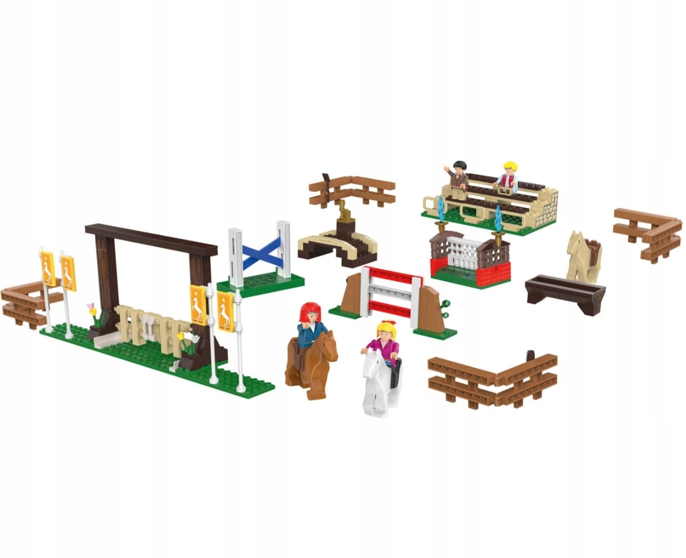 

Zawody Konne 420 el. Klocki jak Lego Duży Zestaw5+