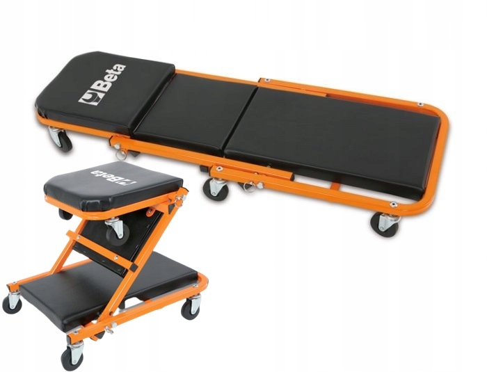 Lezanka monterska taboret na kolkach Beta 3002