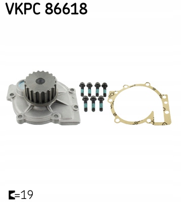 SKF VKPC 86618 Насос водна