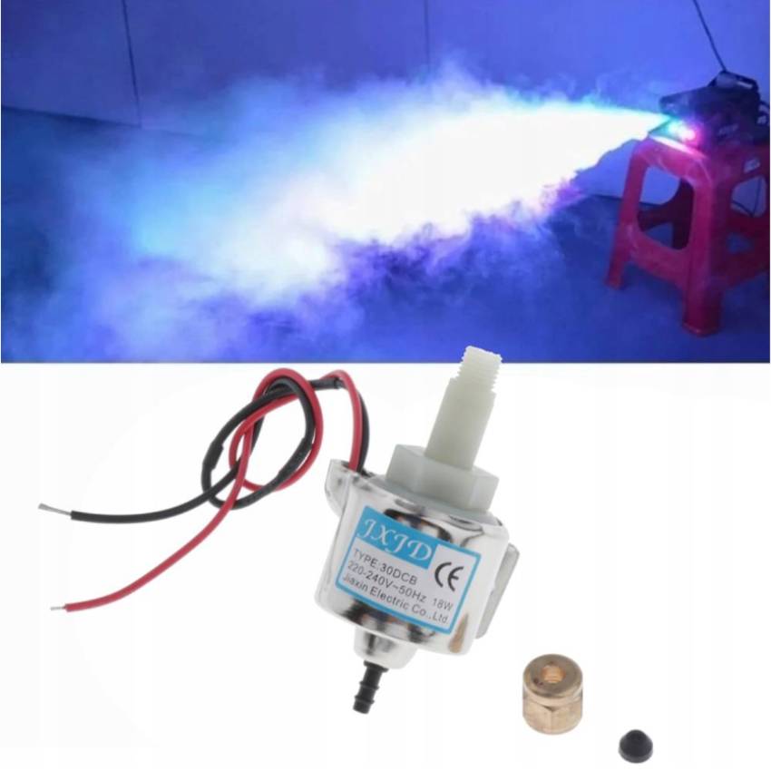 18W 220V POMPA OLEJOWA DO MASZYNY DO DYMU ŻABEGO DO AKCESORIÓW GENERATORA