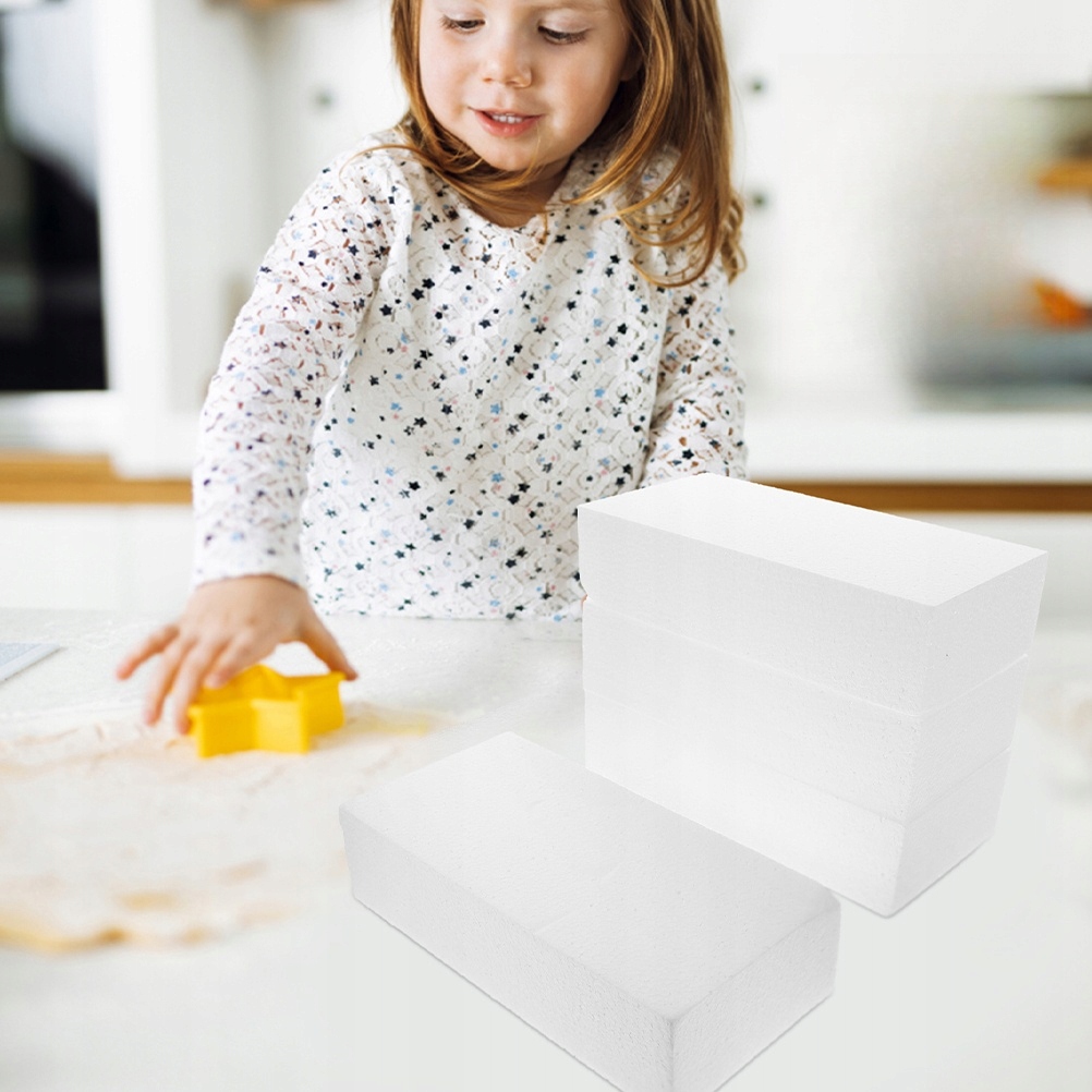 BLOKI PROSTOKĄTNE PIANKOWE KWADRATOWE BLOKÓWKI 4 SZT Wiek dziecka 18 lat +