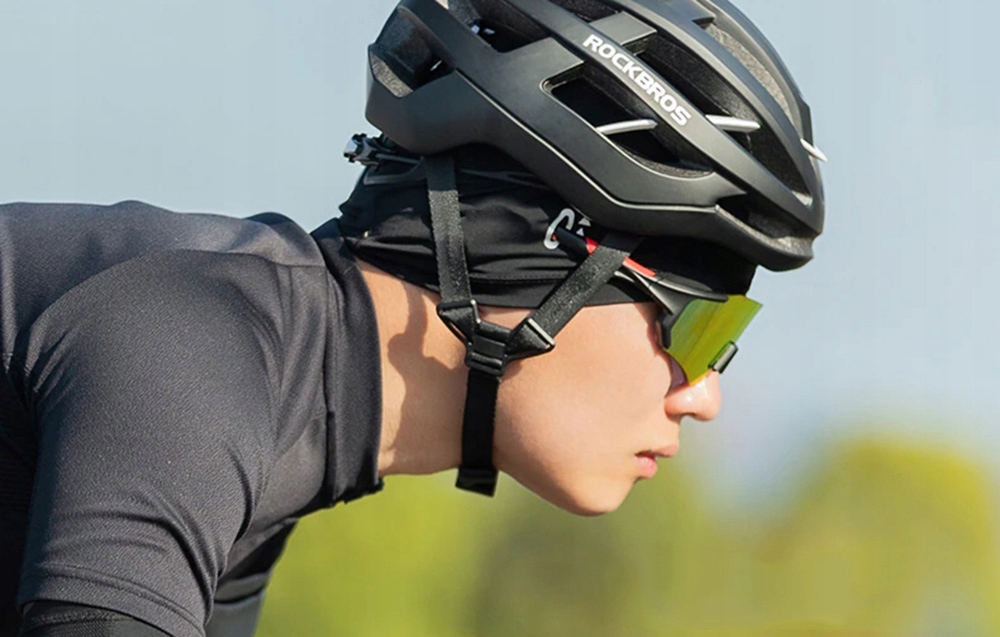 ROCKBROS LETNIA CZAPKA ROWEROWA POD KASK Z ODBLASKIEM WYCIĘCIA NA OKULARY Kod producenta YPP037