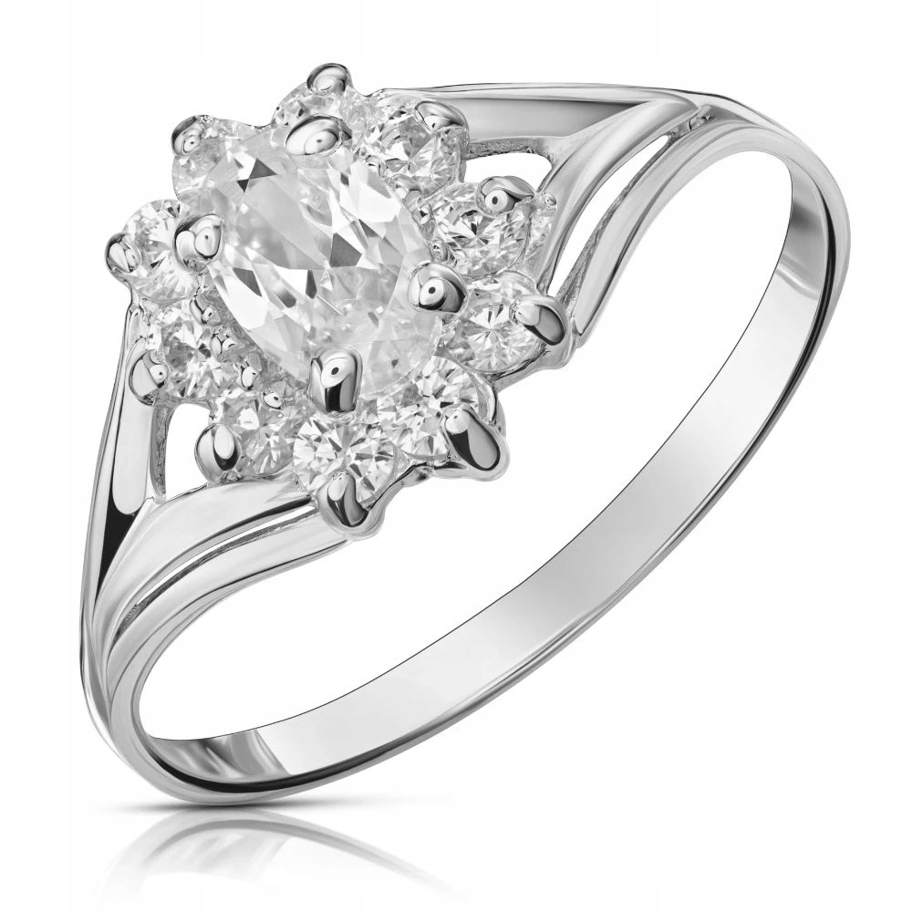 Prstýnek 925 S Kameny Zirkony Bohatě Zdobený, Vel. 23