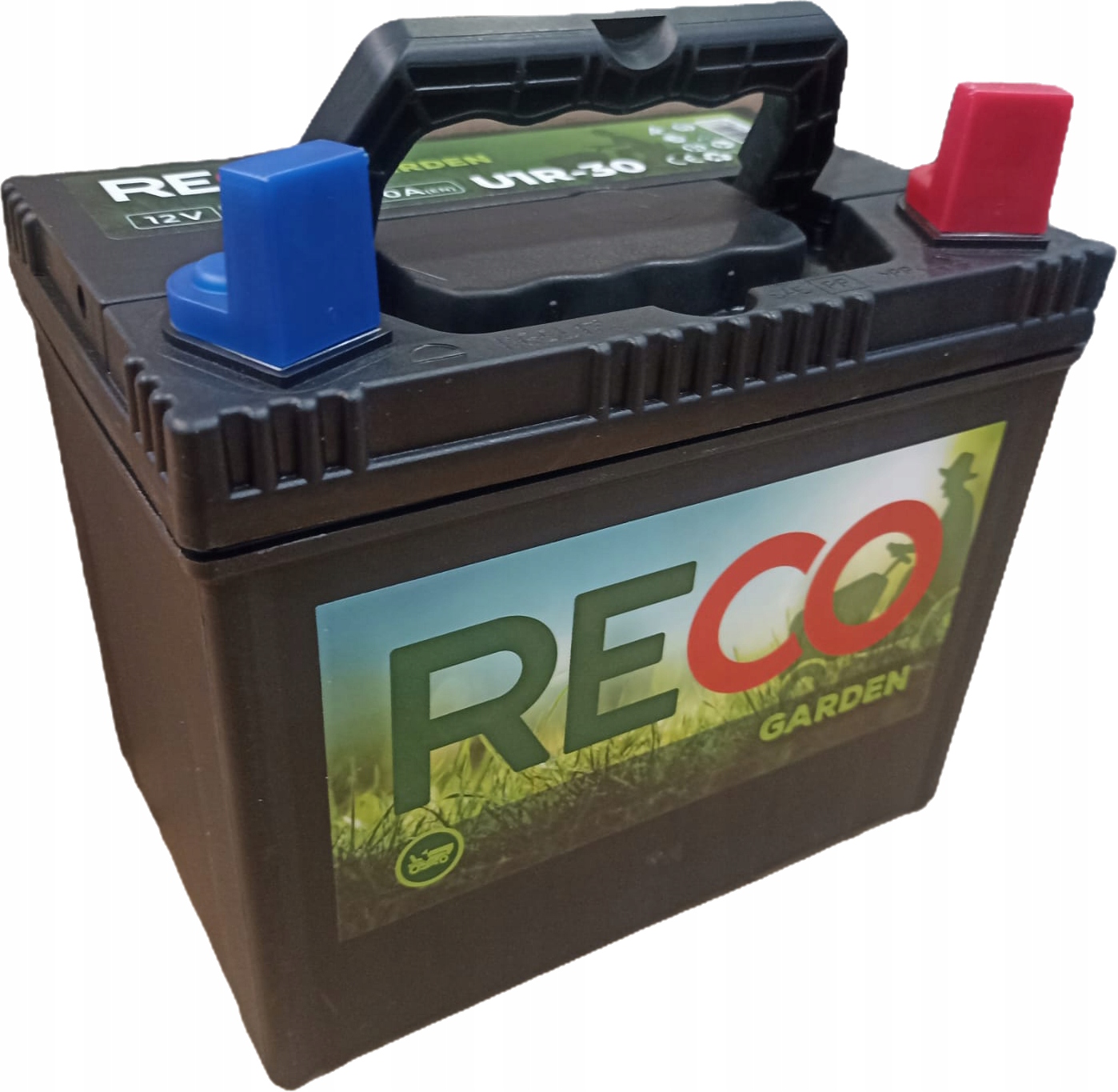Mocny Akumulator do kosiarki traktorka Reco U1R 30 12V 30Ah 300A P+