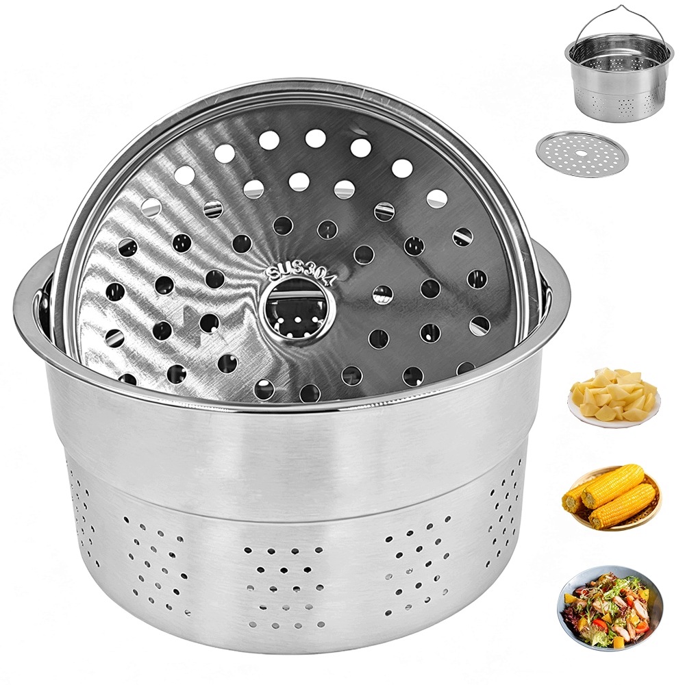 Parní Hrnec Z Nerezové Oceli, Organizér Do Páry s Thermomixem TM5/6/7