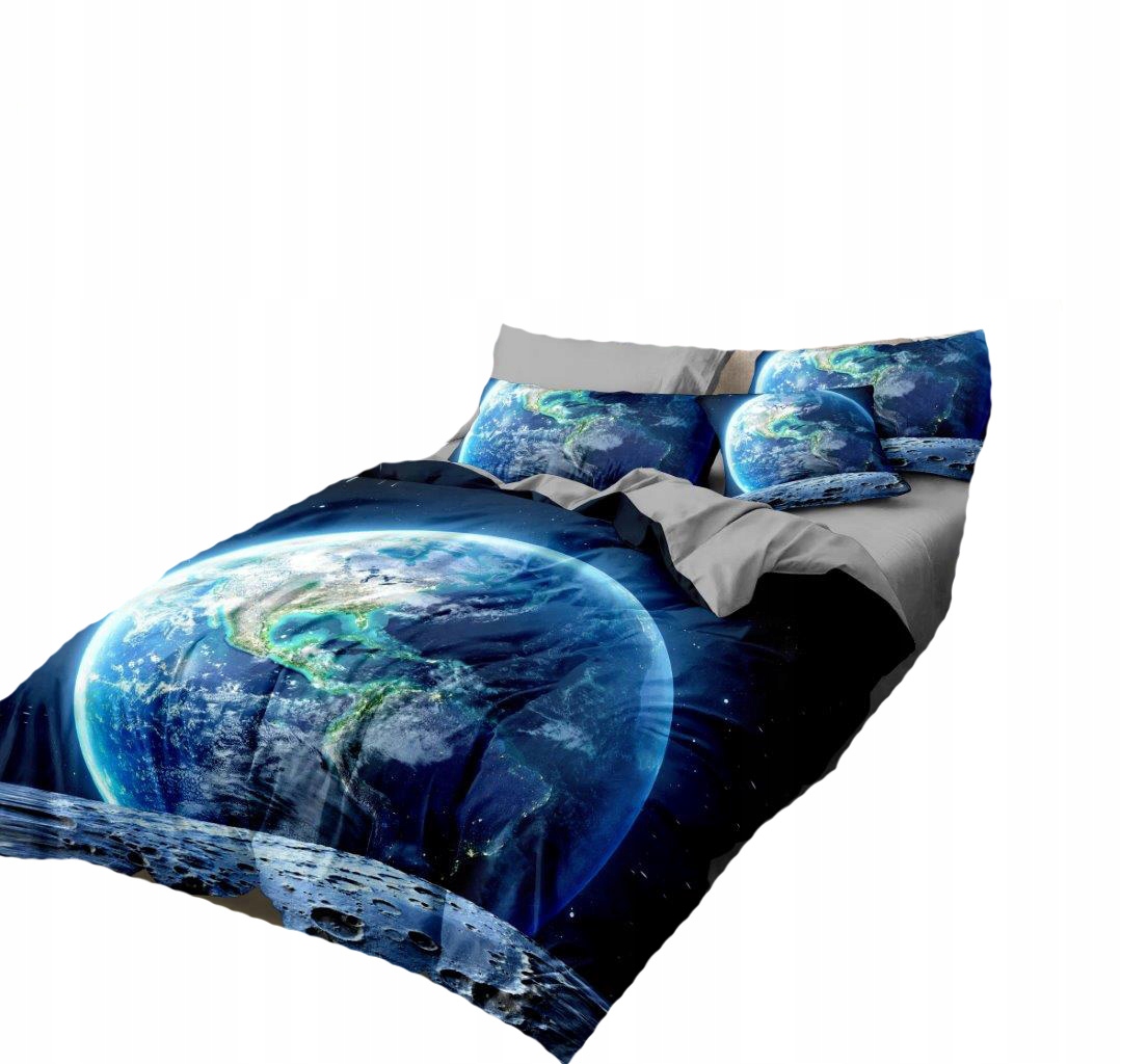 

Pościel 160/200 Tygrys Lew kosmos auto bawełna