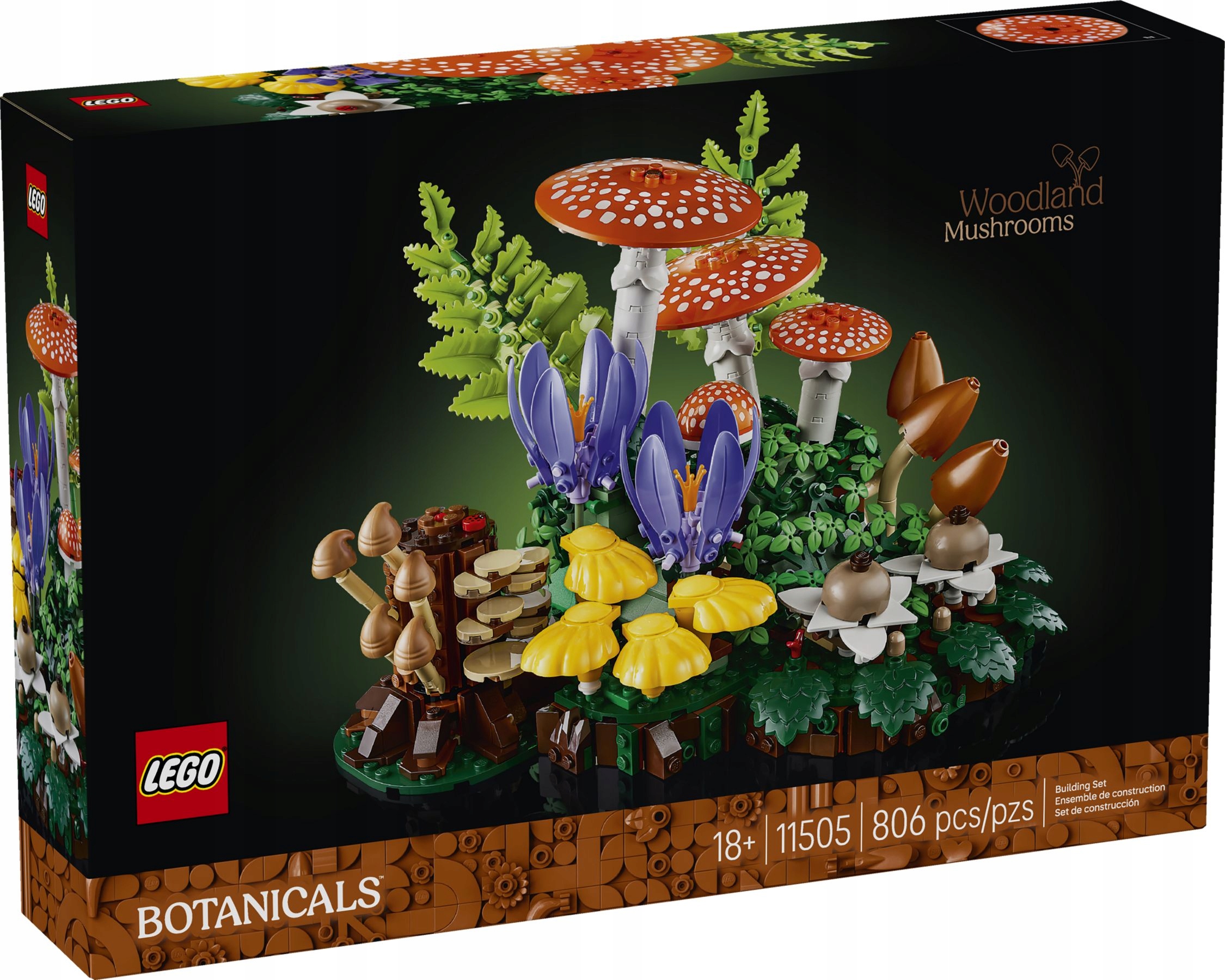Lego Botanicals 11505 Lesní Houby