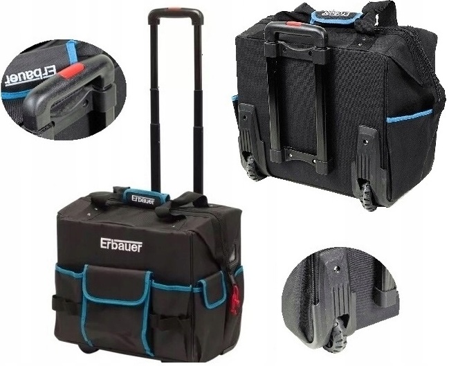 ERBAUER ERH18+EAG18+ECDT18+EMC18+4.0 4Ah+TORBA Dodatkowy osprzęt w zestawie inne
