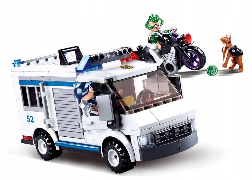 

Klocki Sluban Bus policyjny 2 klocki Lego