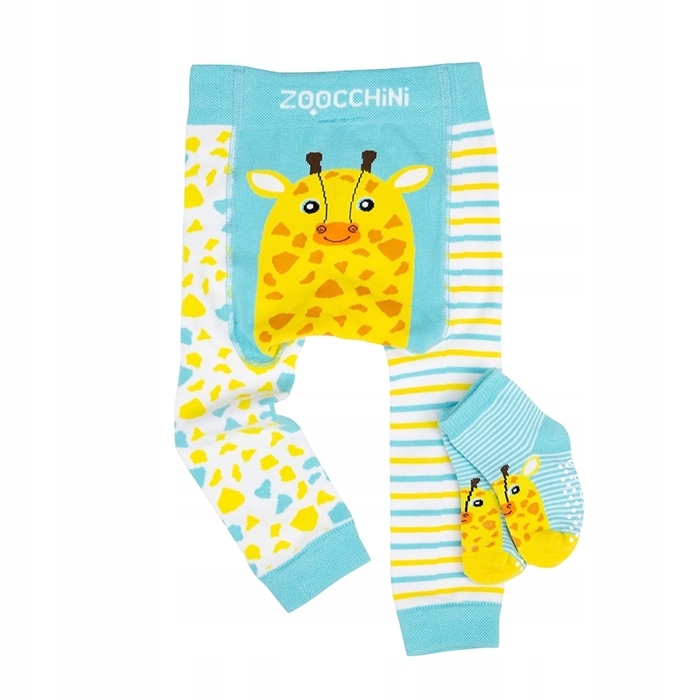 

Zoocchini 6-12M Legginsy i Skarpetki Królik Żyrafa