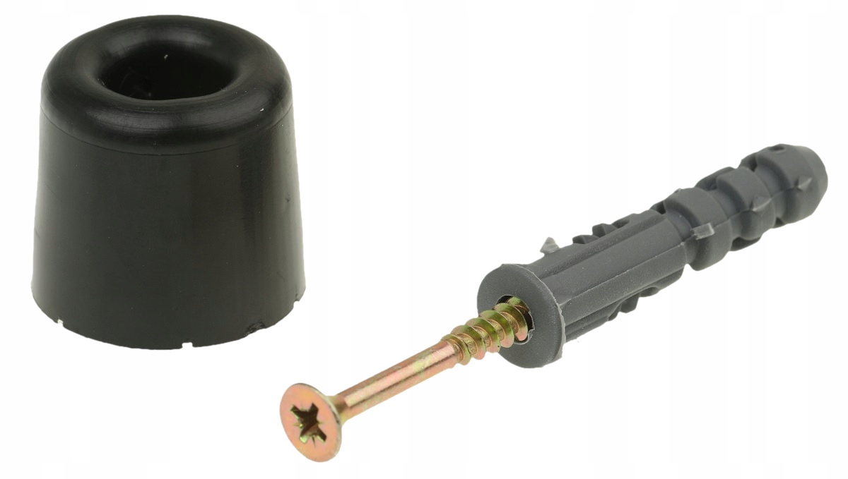

Odbojnik Drzwiowy Gumowy Odbój Stoper Drzwi 30 mm