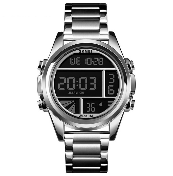 Pánské hodinky Skmei elektronický náramek s mnoha funkcemi