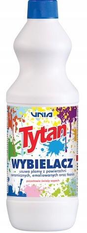 

Tytan Skuteczny Wybielacz W Płynie 1kg