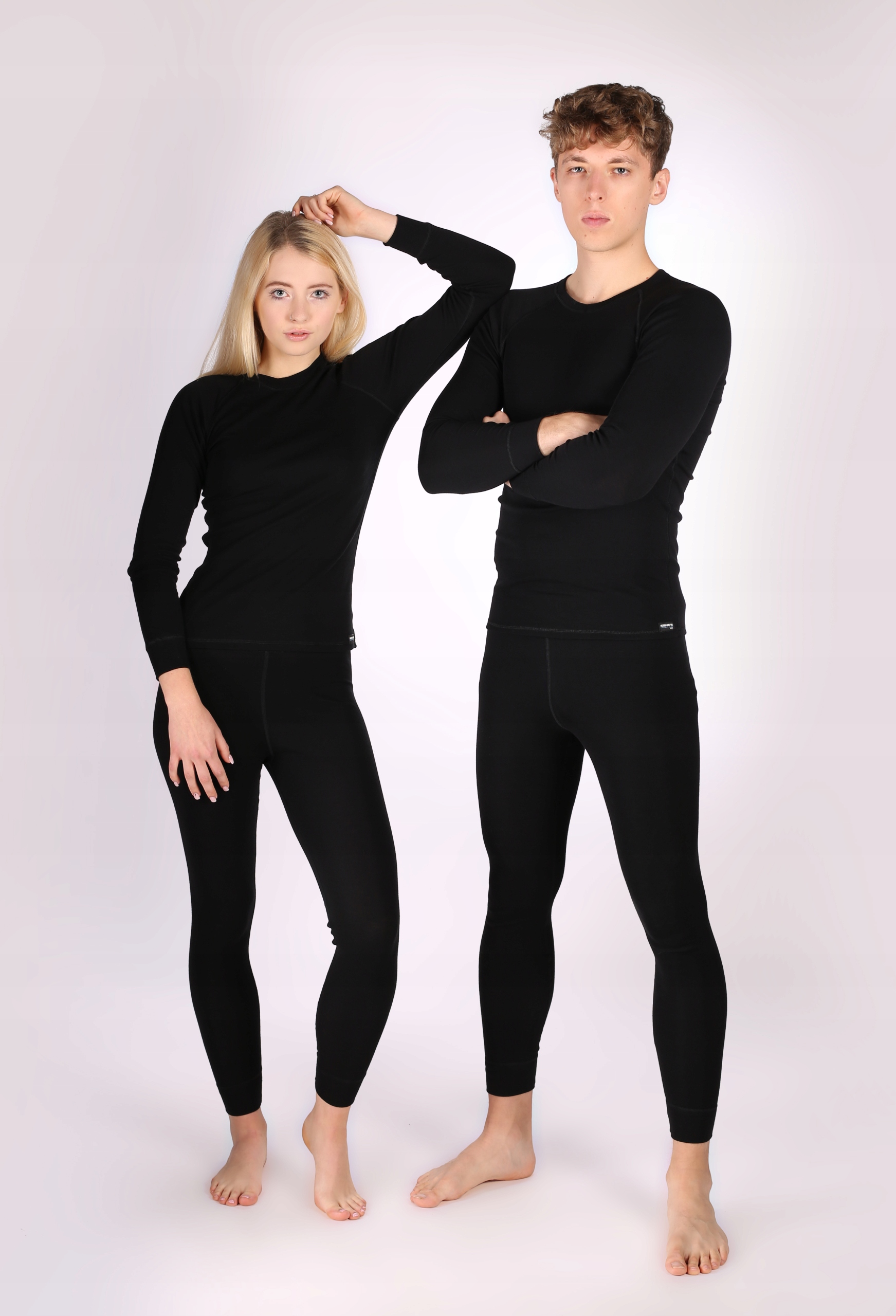 Koszulka termoaktywna NZ damska z wełny merino czarny M Rozmiar M