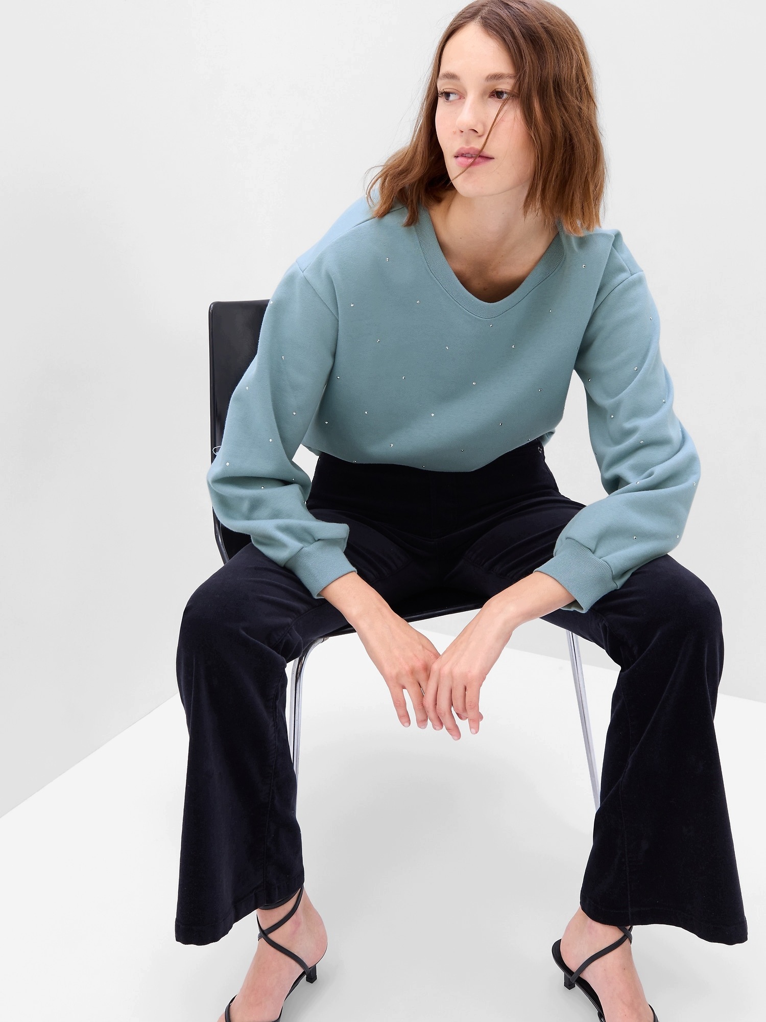 Gap Mikina vintage soft crop