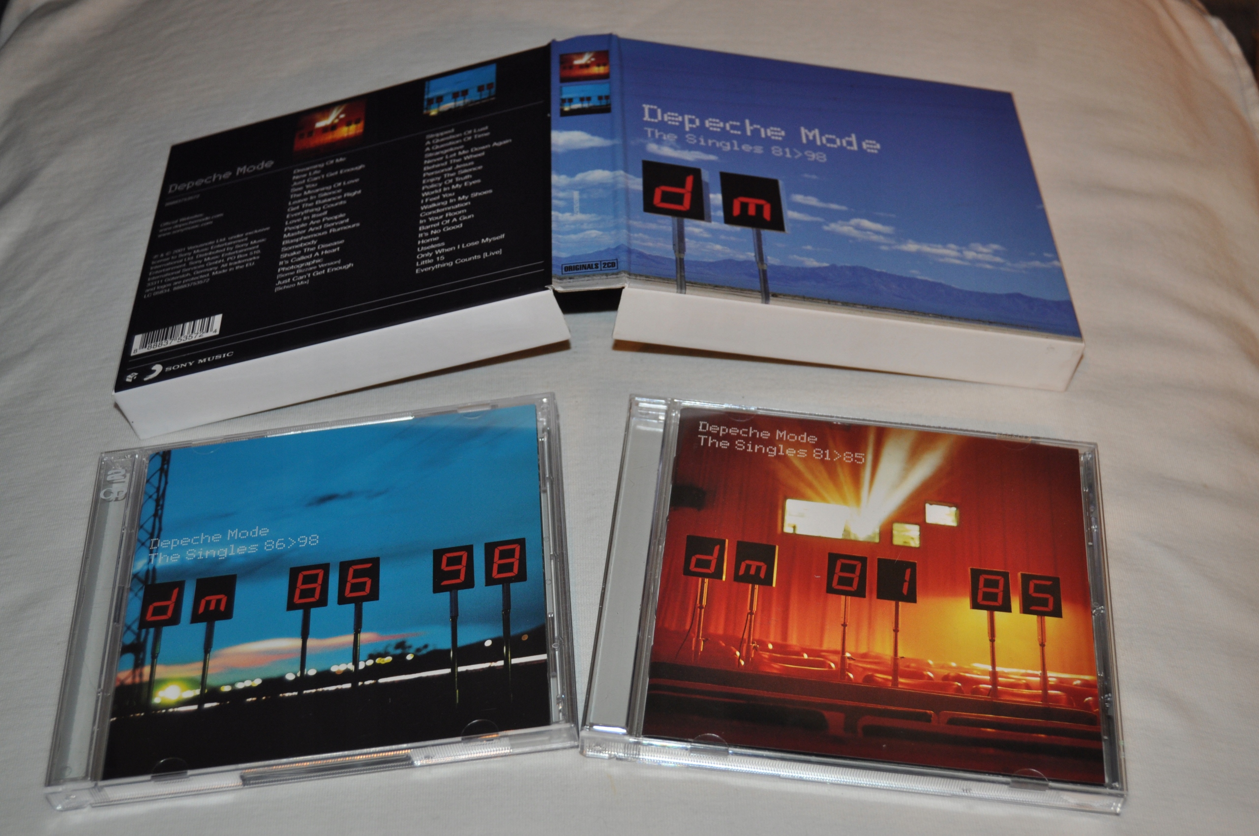 Depeche Mode Singles Box Set - Niska cena na Allegro
