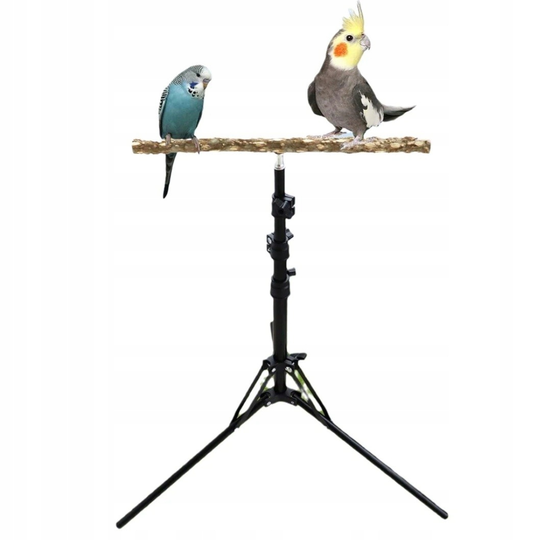 Levně Teleskopický stojan pro papoušky 150cm