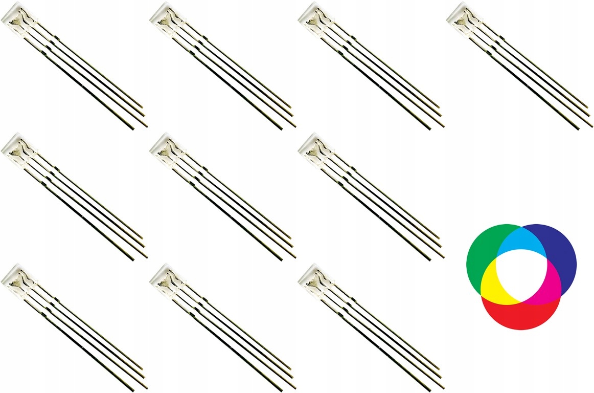 

Diody Led Rgb 255 2*5*5MM Prostokątne 10SZT 80gr/s