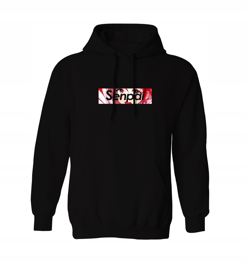 

Bluza z kapturem Anime manga Senpai dla otaku XL