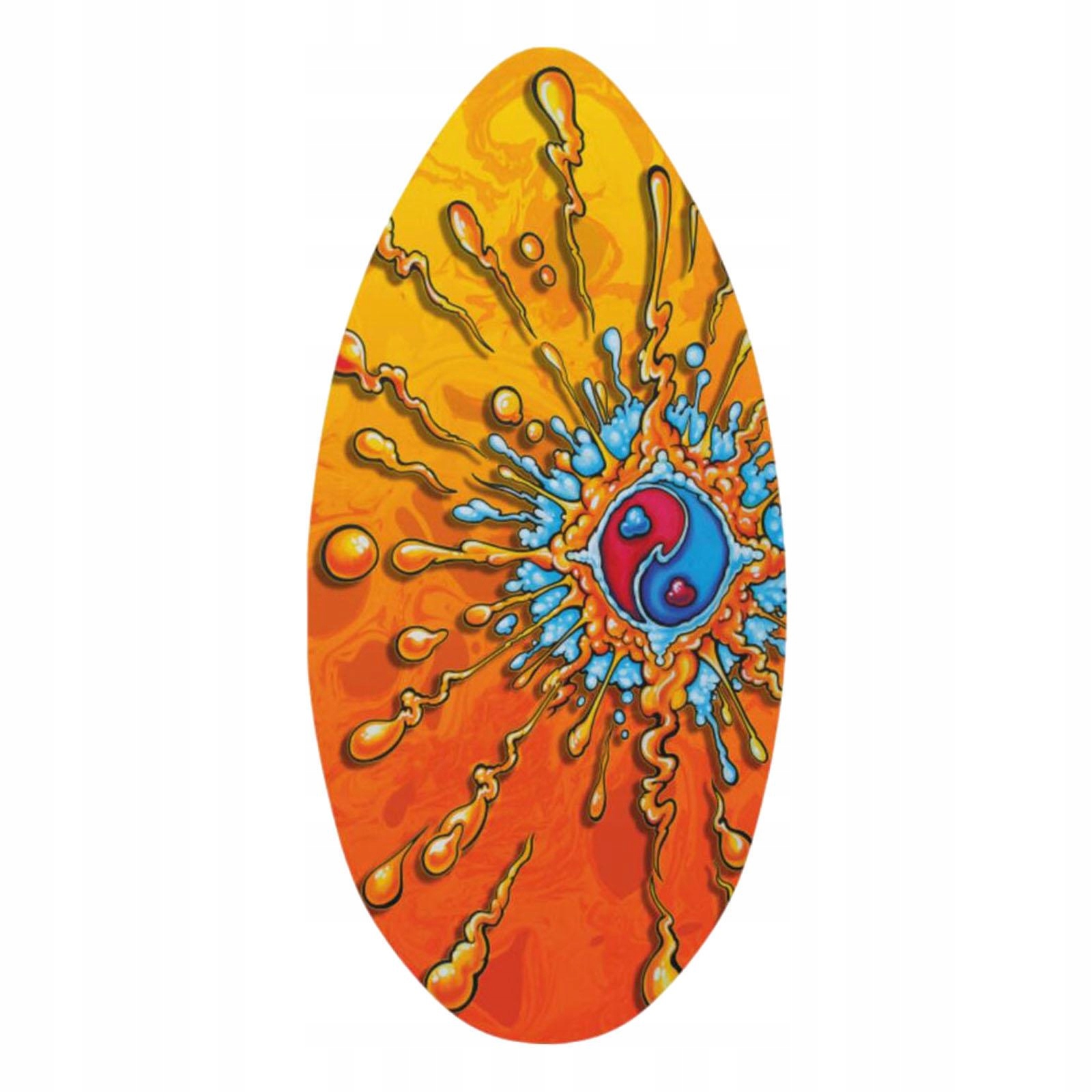 Skimboard Professional 30inch Wooden Skim Board Children Surfboard Colorful