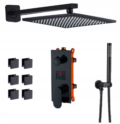 Podomietkový Hydromasážny Set S Dažďovou Sprchou