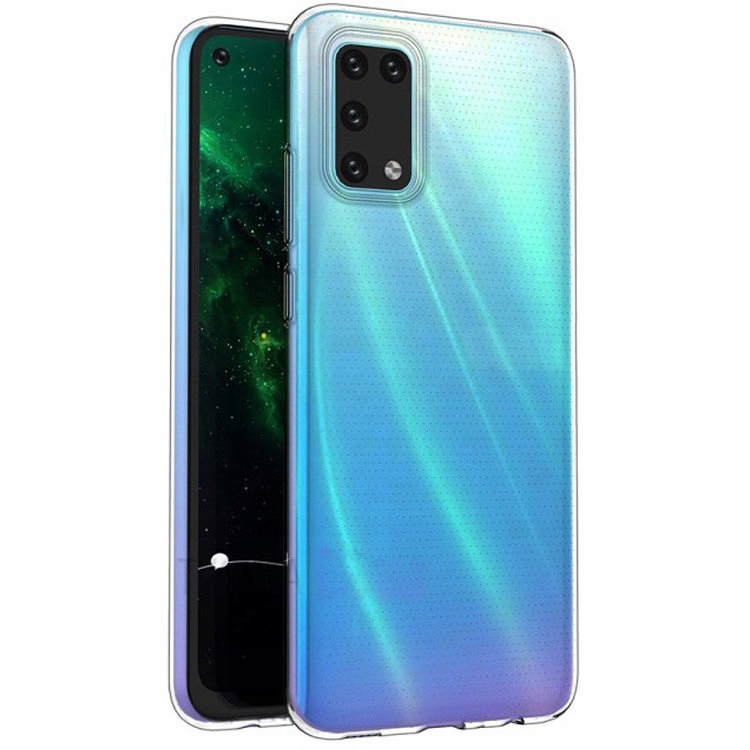 

Etui Do Galaxy A02s, Silikonowe Clear Case Slim