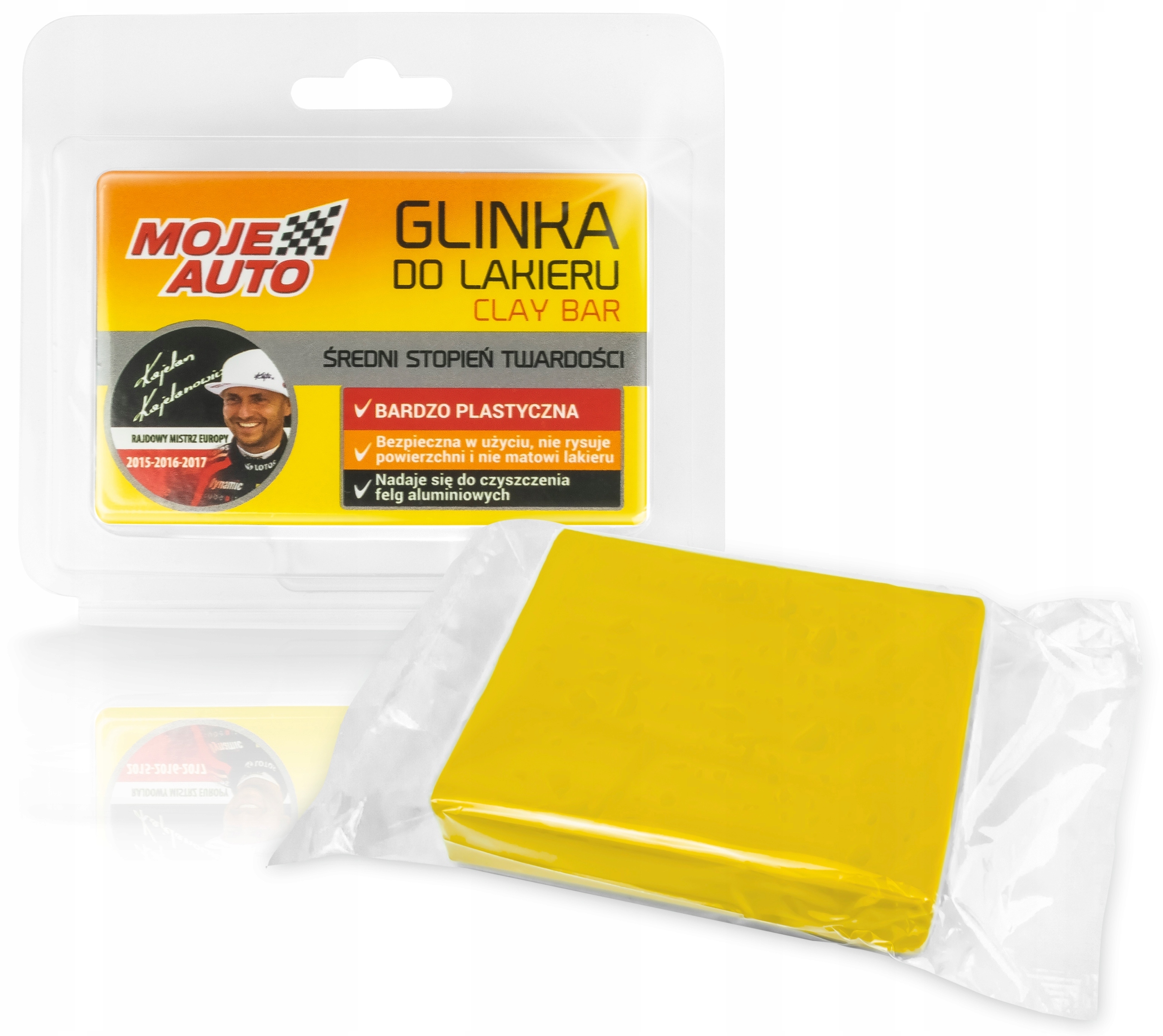 Мій авто-глина для фарбування скла обода-160г