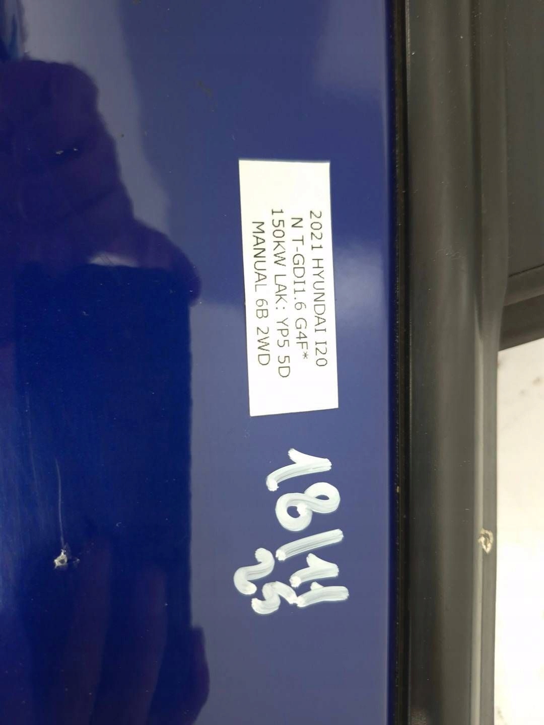 door right front front HYUNDAI I20 N III 2020- YP5