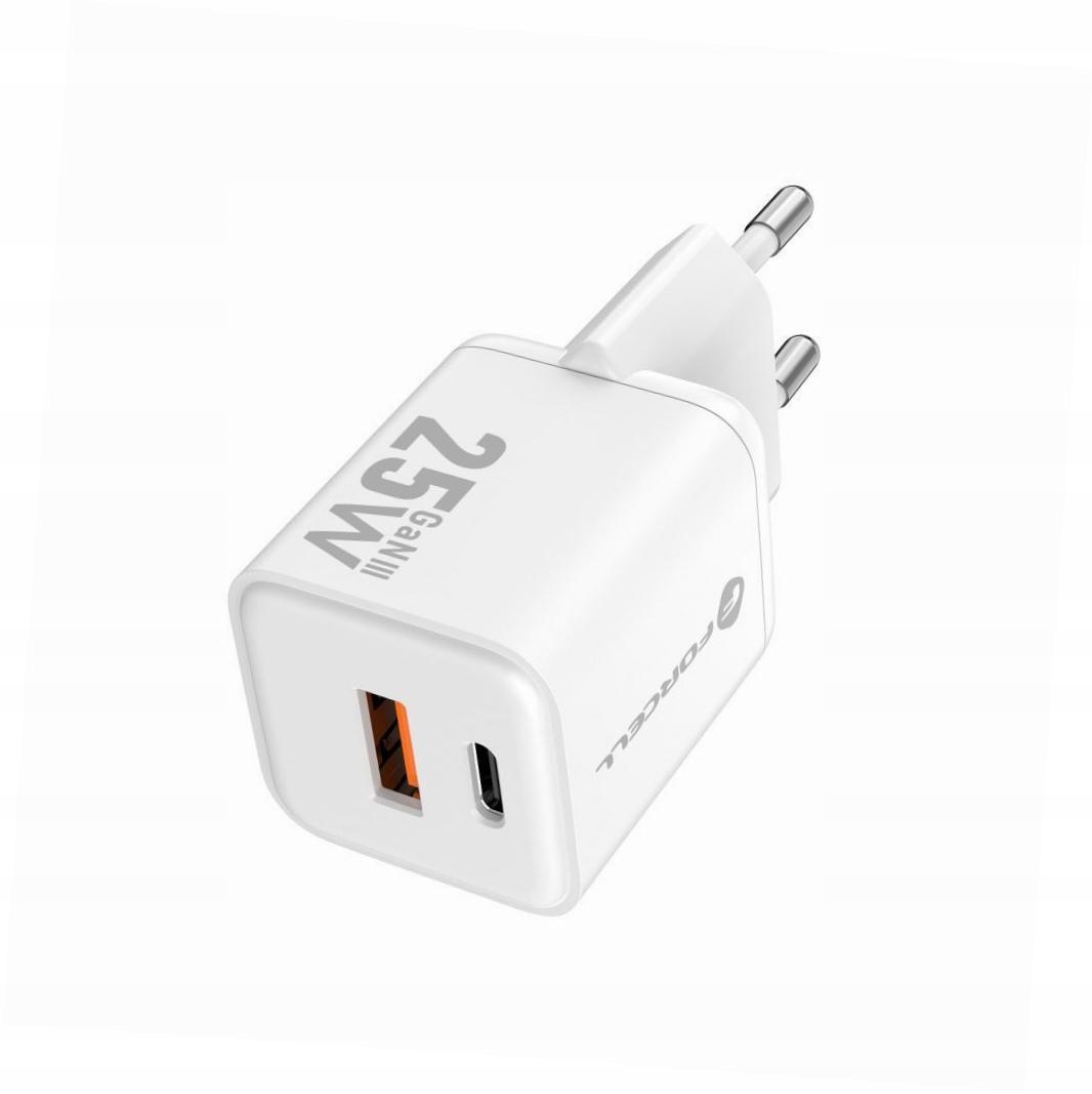 Szybka ładowarka Gan 25W kostka 2 porty Usb-c do Samsung Galaxy A34 5G